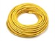 View product image Monoprice Cat6 Ethernet Patch Cable - Snagless RJ45, Stranded, 550MHz, UTP, Pure Bare Copper Wire, 24AWG, 100ft, Yellow - image 1 of 3