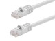 View product image Monoprice Cat6 Ethernet Patch Cable - Snagless RJ45, Stranded, 550MHz, UTP, Pure Bare Copper Wire, 24AWG, 100ft, White - image 1 of 3