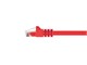 View product image Monoprice Cat6 3ft Red Crossover Patch Cable, UTP, 24AWG, 550MHz, Pure Bare Copper, Snagless RJ45, Fullboot Series Ethernet Cable - image 2 of 6