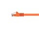 View product image Monoprice Cat6 Ethernet Patch Cable - Snagless RJ45, Stranded, 550MHz, UTP, Pure Bare Copper Wire, Crossover, 24AWG, 7ft, Orange - image 2 of 3