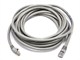 View product image Monoprice Cat6 Ethernet Patch Cable - Snagless RJ45, Stranded, 550MHz, UTP, Pure Bare Copper Wire, Crossover, 24AWG, 14ft, Gray - image 1 of 3