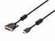 View product image Monoprice High Speed HDMI Cable to DVI Adapter Cable 6ft - with Ferrite Cores Black - image 1 of 3