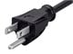 View product image Monoprice Extension Cord - NEMA 5-15P to NEMA 5-15R, 14AWG, 15A/1875W, 3-Prong, Black, 10ft - image 3 of 6