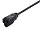 View product image Monoprice Extension Cord - NEMA 5-15P to NEMA 5-15R, 14AWG, 15A/1875W, 3-Prong, Black, 10ft - image 4 of 6