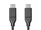 View product image Monoprice Essentials USB-C to USB-C 2.0 Cable - 480Mbps  5A  26AWG  Black  4m (13.1 ft) - image 4 of 5