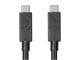 View product image Monoprice Essentials USB Type-C to Type-C 3.1 Gen 1 Cable - 5Gbps, 3A, 30AWG, Black, 2m (6.6 ft) - image 5 of 5