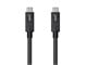 View product image Monoprice Essentials USB Type-C to Type-C 3.1 Gen 2 Cable - 10Gbps, 5A, 30AWG, Black, 1m (3.3 ft) - image 1 of 5
