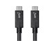 View product image Monoprice Essentials USB Type-C to Type-C 3.1 Gen 2 Cable - 10Gbps, 5A, 30AWG, Black, 1m (3.3 ft) - image 5 of 5