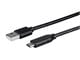 View product image Monoprice Essentials USB-C to USB-A 2.0 Cable - 480Mbps  3A  26AWG  Black  4m (13.1ft) - image 3 of 5