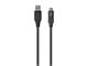View product image Monoprice Essentials USB Type-C to USB Type-A 3.1 Gen 2 Cable, 10Gbps, 3A, 30AWG, Black, 1m (3.3ft) - image 2 of 5