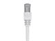 View product image Monoprice Cat6A 1ft White Patch Cable, Double Shielded (S/FTP), 26AWG, 10G, Pure Bare Copper, Snagless RJ45, Fullboot Series Ethernet Cable - image 2 of 2