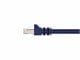 View product image Monoprice Cat6A 10ft Purple Patch Cable, Double Shielded (S/FTP), 26AWG, 10G, Pure Bare Copper, Snagless RJ45, Fullboot Series Ethernet Cable - image 2 of 2