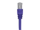 View product image Monoprice Cat6A Ethernet Patch Cable - Snagless RJ45, 550MHz, STP, Pure Bare Copper Wire, 10G, 26AWG, 50ft, Purple - image 2 of 2