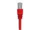 View product image Monoprice Cat6A Ethernet Patch Cable - Snagless RJ45, 550MHz, STP, Pure Bare Copper Wire, 10G, 26AWG, 100ft, Red - image 2 of 2