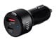 View product image Monoprice Obsidian Speed Plus USB Car Charger, 2-Port, 27W + 1A Output for iPhone, Android, and Galaxy Devices - image 1 of 6