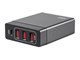 View product image Monoprice Obsidian Speed Plus USB Desktop Charger, 4-Port, 60W PD Output for Laptops, iPhone, Android, and Galaxy Devices - image 1 of 6