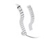 View product image Monoprice Cable Management Spine, White - image 2 of 6