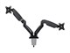 View product image Workstream by Monoprice Dual Monitor Adjustable Gas Spring Desk Mount, For Smaller Screens Up to 27in - image 1 of 6