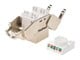 View product image Monoprice Entegrade Series Cat7 or Cat6A RJ-45 Shielded Toolless Keystone Jack, 10 pack - image 4 of 6