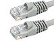 View product image Monoprice Cat6 Ethernet Patch Cable - Snagless RJ45, Stranded, 550MHz, UTP, Pure Bare Copper Wire, 24AWG, 75ft, Gray - image 2 of 3
