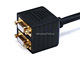 View product image Monoprice Video Splitter - DVI-I Male to VGA (HD15) Female x2 - image 3 of 3