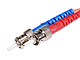 View product image Monoprice OM1 Fiber Optic Cable - ST/ST, UL, 62.5/125 Type, Multi-Mode, Orange, 10m, Corning - image 2 of 2