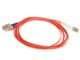 View product image Monoprice OM1 Fiber Optic Cable - LC/SC, UL, 62.5/125 Type, Multi-Mode, Orange, 3m, Corning - image 1 of 3