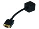 View product image Monoprice Video Splitter - VGA(HD15) M to VGA(HD15) F X 2 (1 PC to 2 Monitors) for High Resolution - image 1 of 3