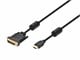 View product image Monoprice HDMI to DVI-D Dual Link M1-D (P&D) Cable  28AWG  6ft  Black - image 1 of 3