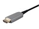 View product image Monoprice 4K SlimRun AV High Speed HDMI Cable 75ft - CMP Rated AOC 18Gbps Black - image 4 of 5