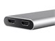View product image Monoprice Thunderbolt 3 Dual HDMI 2.0 Output Adapter, 4K@60Hz - image 4 of 6