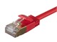 View product image Monoprice Cat6A 5ft Red Patch Cable,  Double Shielded (S/FTP), 36AWG, 10G, Pure Bare Copper, Snagless RJ45, SlimRun Series Ethernet Cable - image 3 of 4
