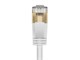 View product image Monoprice SlimRun Cat6A Ethernet Patch Cable - Snagless RJ45, Stranded, S/STP, Pure Bare Copper Wire, 36AWG, 10ft, White - image 4 of 4