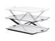 View product image Workstream by Monoprice Ultra-Slim Sit-Stand Table Desk Converter, White - image 4 of 6