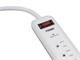 View product image 2-Pack 6 Outlet Surge Protector Power Strip with 1.5ft Cord, 400 Joules, White - image 5 of 5