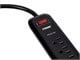 View product image 6 Outlet Surge Protector Power Strip with Low-Profile Plug with 4ft Cord, 1000 Joules, Black - image 5 of 5