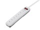 View product image 6 Outlet Surge Protector Power Strip with Low-Profile Plug with 8ft Cord, 1000 Joules, White - image 2 of 5