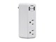 View product image 2 Outlet Power Strip Wall Tap with 2 Port 2.4 USB Charger, White - image 2 of 5