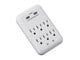 View product image 6 Outlet Surge Protector Wall Tap with 2 USB Ports 3.4A, 1200 Joules, White - image 6 of 6