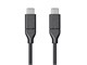 View product image Monoprice Essentials USB Type-C to Type-C 2.0 Cable - 480Mbps, 5A, 30/26AWG, Black, 2m (6.6 ft) - image 1 of 6