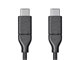 View product image Monoprice Essentials USB Type-C to Type-C 2.0 Cable - 480Mbps, 5A, 30/26AWG, Black, 2m (6.6 ft) - image 5 of 6