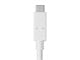 View product image Monoprice Essentials USB Type-C to Type-C 3.1 Gen 1 Cable - 5Gbps, 3A, 30AWG, White, 2m (6.6 ft) - image 3 of 4