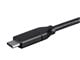 View product image Monoprice Essentials USB Type-C to USB Type-A 2.0 Cable - 480Mbps, 3A, 26AWG, Black, 1m (3.3ft) - image 4 of 6