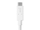 View product image Monoprice Essentials USB Type-C to USB Type-A 3.1 Gen 2 Cable - 10Gbps, 3A, 30AWG, White, 1m (3.3ft) - image 4 of 6