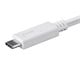 View product image Monoprice Essentials USB Type-C to USB Type-A 3.1 Gen 2 Cable - 10Gbps, 3A, 30AWG, White, 1m (3.3ft) - image 6 of 6