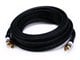 View product image Monoprice 25ft Premium 2 RCA Plug/2 RCA Plug M/M 22AWG Cable - Black - image 1 of 2