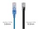 View product image Monoprice SlimRun Cat6A Ethernet Patch Cable - Snagless RJ45, UTP, Pure Bare Copper Wire, 10G, 30AWG, 7ft, Multicolor, 5-Pack - image 3 of 5