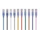 View product image Monoprice SlimRun Cat6A Ethernet Patch Cable - Snagless RJ45, UTP, Pure Bare Copper Wire, 10G, 30AWG, 10ft, Multicolor, 10-Pack - image 1 of 5