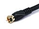 View product image Monoprice 3ft RG6 (18AWG) 75Ohm, Quad Shield, CL2 Coaxial Cable with F Type Connector - Black - image 2 of 2