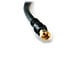 View product image Monoprice 6ft RG6 (18AWG) 75Ohm, Quad Shield, CL2 Coaxial Cable with F Type Connector - Black - image 2 of 2